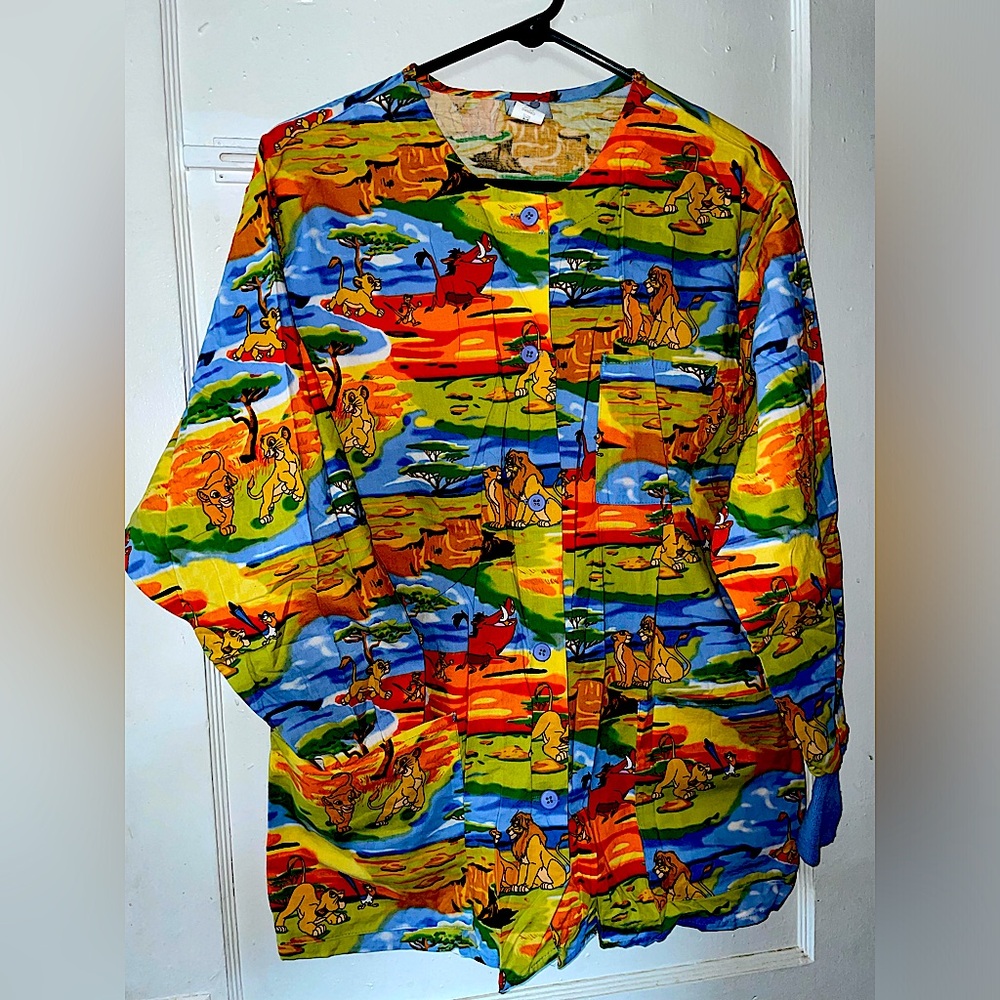 Lion King Scrub Jacket